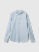 Plain Regular Fit Shirt - Blue