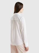 Plain Regular Fit Shirt - White