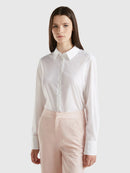 Plain Regular Fit Shirt - White