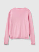 Basic Woman Cardigan - Pink