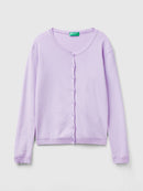 Basic Woman Cardigan - Lilac