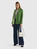 Basic Spring Jersey Blazer - Green