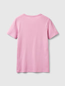 Basic Round Neck Tee - Pink