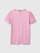 Basic Round Neck Tee - Pink