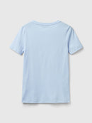 Ucb V Neck T-Shirt - Sky