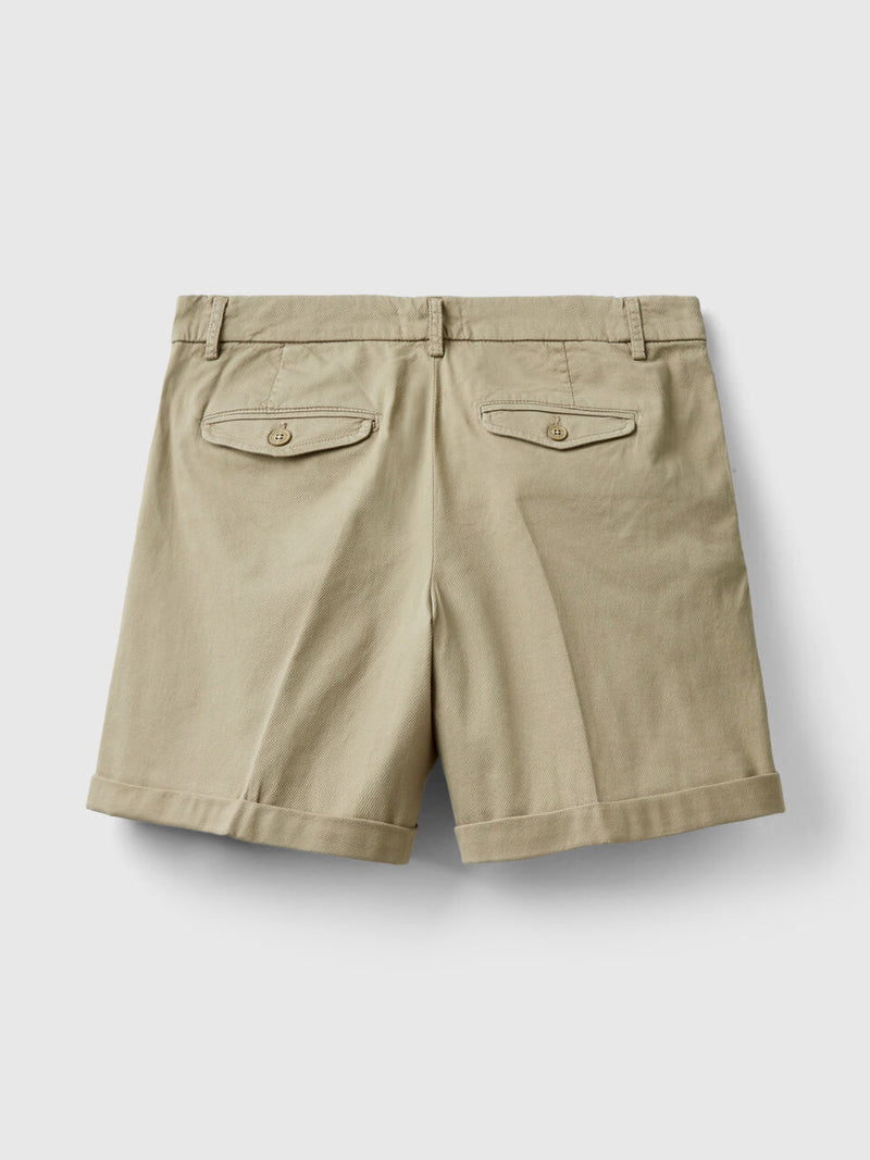 Basic Waffle Shorts - Khaki