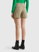 Basic Waffle Shorts - Khaki