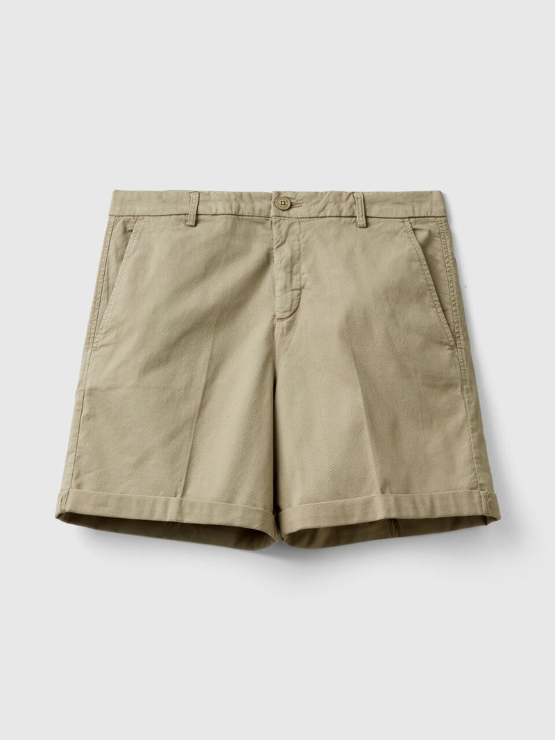 Basic Waffle Shorts - Khaki
