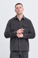 Dich Cord Shirt - Iron Gate