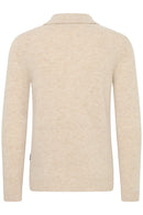 Branko Slim Cardigan - Oyster Gray Melange