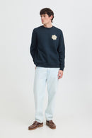 Keelan Graphic Crew Pullover - Salute