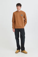 Keelan Graphic Crew Pullover - Arganoil