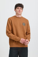 Keelan Graphic Crew Pullover - Arganoil