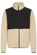 Mario Fleece Tech Zip Jacket - Crockery