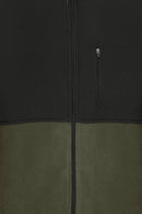Mario Fleece Tech Zip Jacket - Forest Night