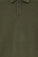 Juste Polo Collar Sweatshirt - Forest Night