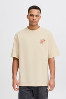 Jeton Tee - Bleached Sand