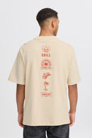 Jeton Tee - Bleached Sand