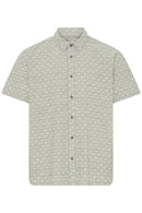 Aban Print Shirt - Dusty Olive
