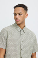 Aban Print Shirt - Dusty Olive