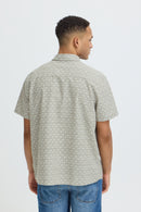 Aban Print Shirt - Dusty Olive