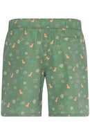 Ringwar AllOverPrint Swim Short - Duck Green