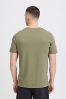 Sun Island Emblem Tee - Dusty Olive