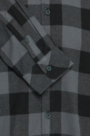 Buster Check Shirt - Black