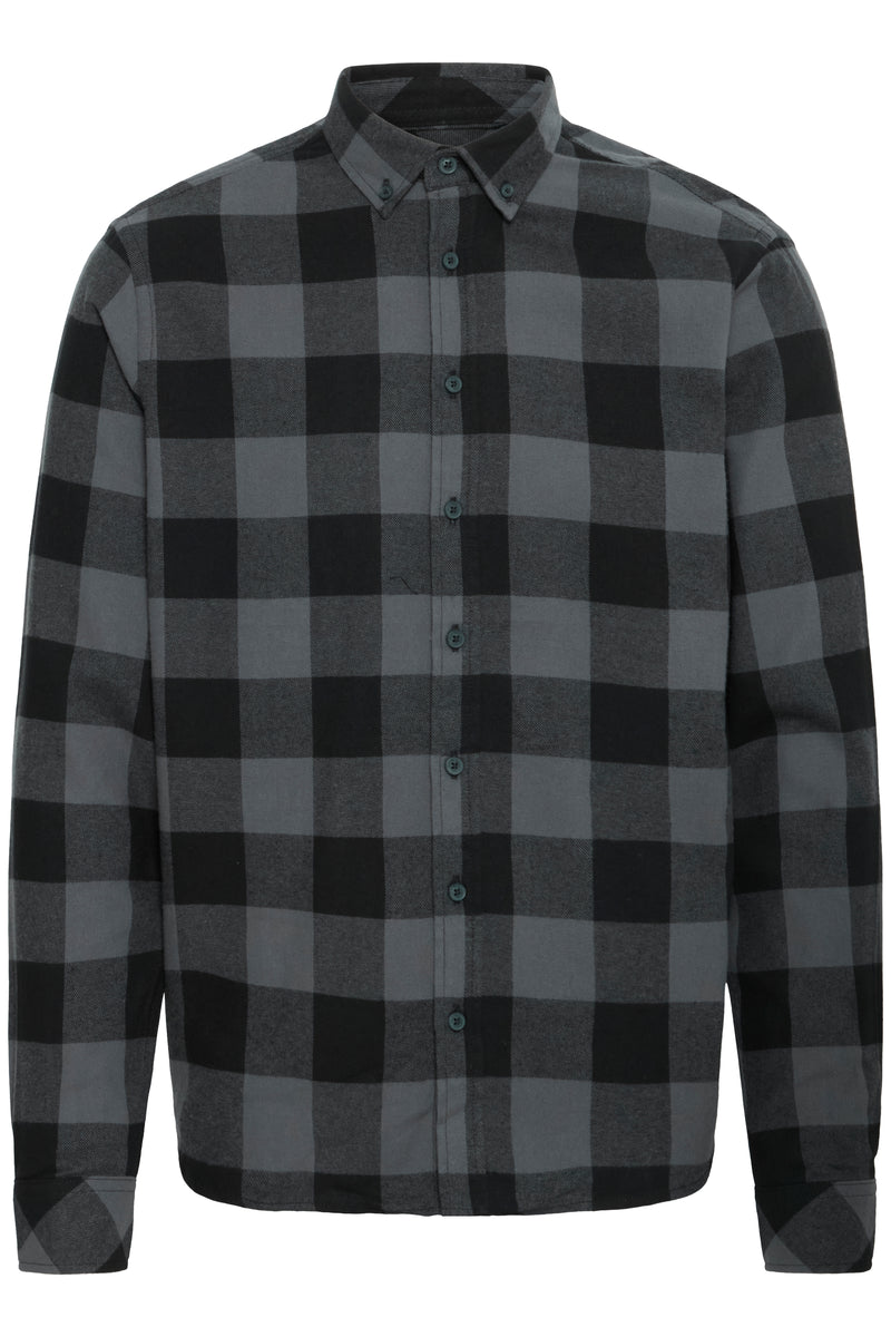 Buster Check Shirt - Black