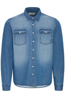 Dargo Denim Shirt - Denim Middle Blue