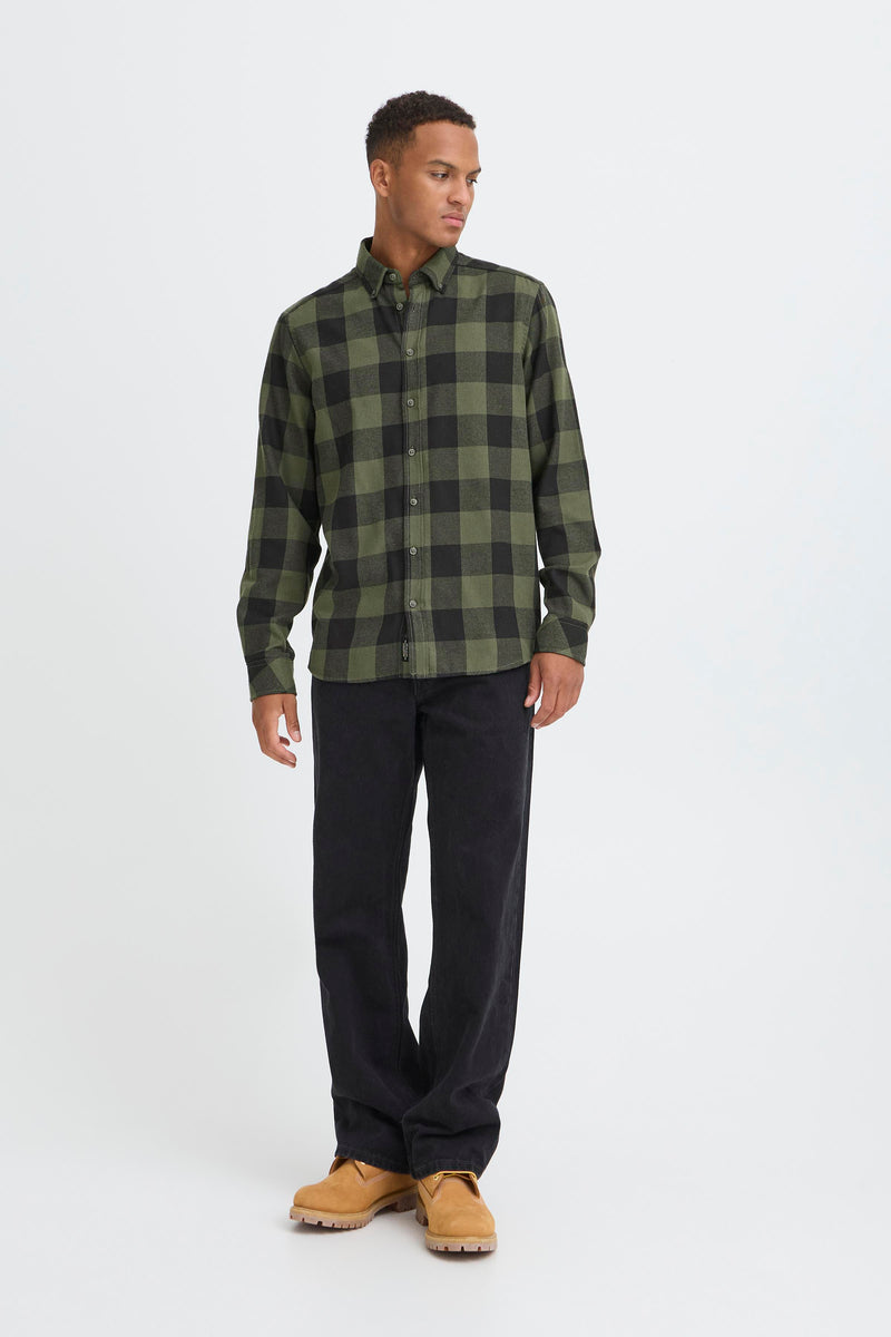 Buster Check Shirt - Thyme