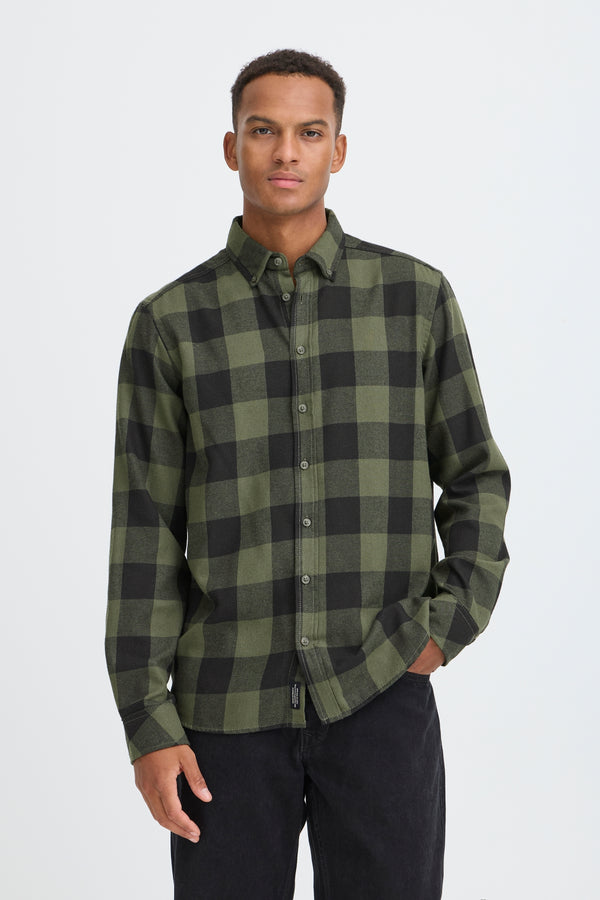 Buster Check Shirt - Thyme