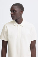 Fairlee Short Sleeve Polo Shirt - Snow White