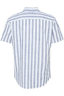 Arun Stripe Shirt - Snow White