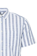 Arun Stripe Shirt - Snow White