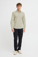 Agge Plain Shirt - Bleached Sand