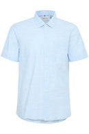 Alfie Short Sleeve Shirt - Blue Bell