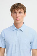 Alfie Short Sleeve Shirt - Blue Bell