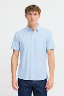 Alfie Short Sleeve Shirt - Blue Bell