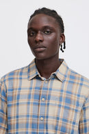 Bob Check Shirt - Copen Blue
