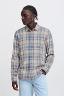 Bob Check Shirt - Copen Blue