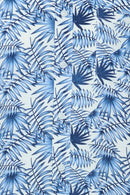 Adim Print Short Sleeve Shirt - Dress Blues