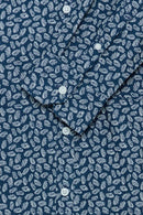 Agge Plain Shirt - Dress Blues