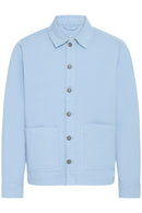 Mosi Button Jacket - Faded Denim