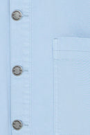 Mosi Button Jacket - Faded Denim