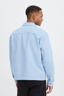 Mosi Button Jacket - Faded Denim