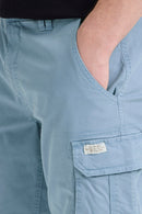 Morgan Cargo Shorts - Faded Denim