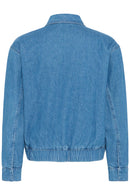 Falak Denim Jacket - Denim Light Blue