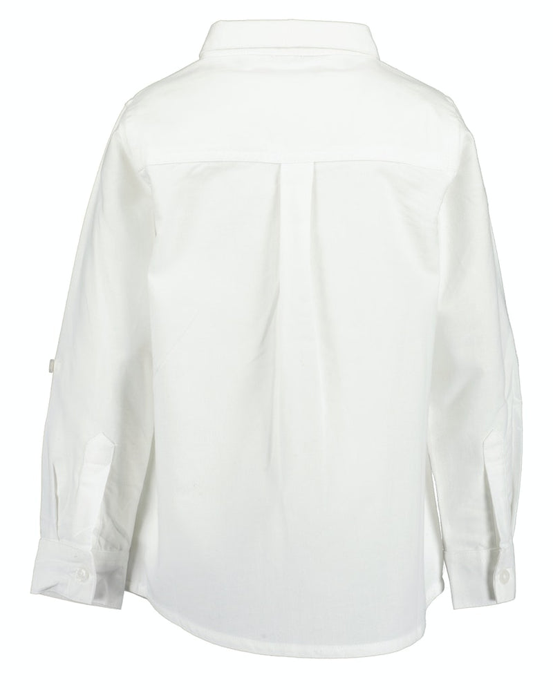 Chest Pocket Shirt - White