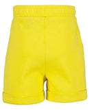 Teeth Detail Shorts - Yellow
